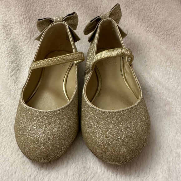 Janie and Jack gold dress shoes - Picture 1 of 7